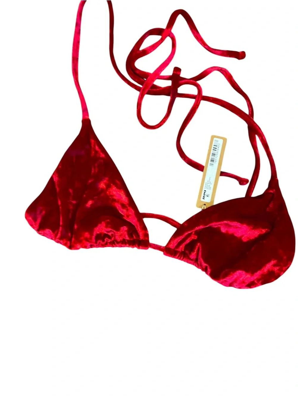 NWT Skims Bikini Bra Triangle Top LIPS Size: Medium  0826